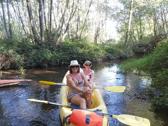 Actividad al aire libre en la ribera